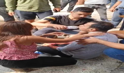 Kızıyla ilişki iddiasıyla dövüp, bıçakla boğazından yaraladı