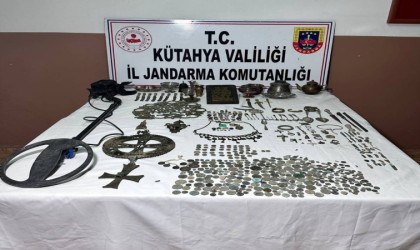 Kütahyada tarihi eser operasyonu