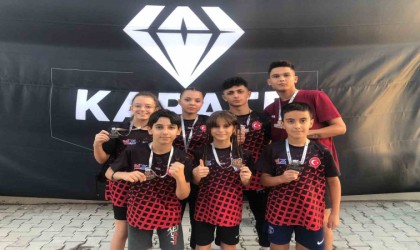 Manisa BBSKlı karatecilerden 7 madalya daha