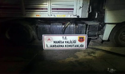 Manisa’da 2 bin 500 litre kaçak akaryakıt ele geçirildi