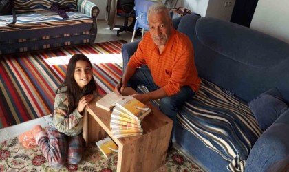 Mücadele ettiği hastalığa aldırmadan kitabını tamamladı