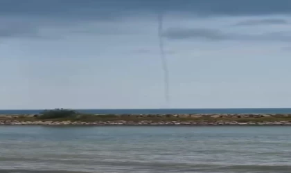 Ordu’da denizde hortum çıktı