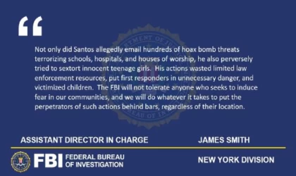 Perulu bir kişi, ABD’de 150’den fazla bomba tehdidinde bulundu