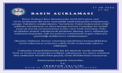 Polise mukavemette bulunduğunu sandığı turisti yumrukladı (2)