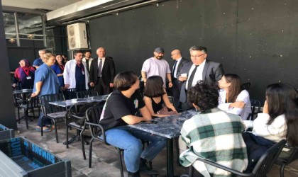 Rektör Özölçerden üniversite hastanesine ziyaret