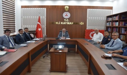 Salihlide güvenlik tedbirleri masaya yatırıldı