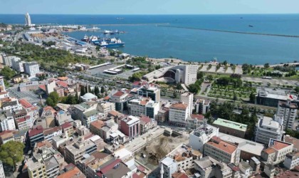 Samsuna yeni otopark ve yeni meydan