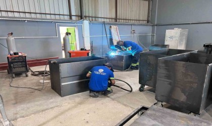 Seyhan Belediyesi kendi çöp konteynırlarını üretecek