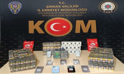 Şırnakta kaçakçılık ve asayiş operasyonu: 77 gözaltı