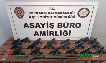 Suç makinesi sahte kimlikle silah ticareti yaparken yakalandı