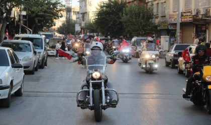 Tahmazoğlu ve Türk Chopper gaziler için turladı