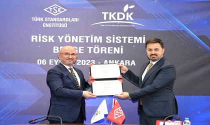 TDKYye Risk Yönetim Sistemi Belgesi verildi