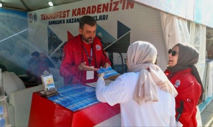 TEKNOFESTte Samsun standına büyük ilgi