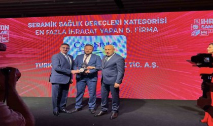 Turkuaz Seramik, İhracat Şampiyonları Ödül Töreninde Bir Başarıya Daha İmza Attı