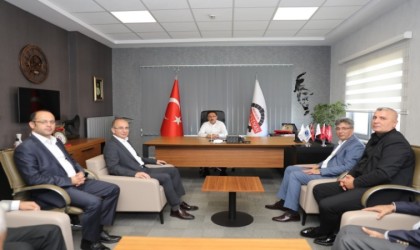 Vali Çiçekten Mimarsinan OSBye ziyaret