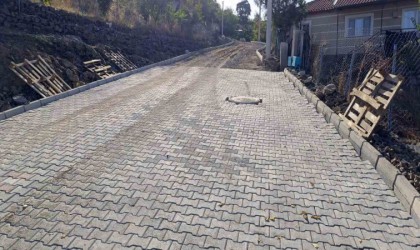 Yağmurların 13 milyonluk yatırımında üstyapı çalışmaları devam ediyor