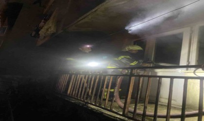 Zonguldakta sabaha karşı çıkan yangın korkuttu