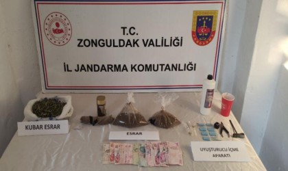 Zonguldakta uyuşturucu operasyonu