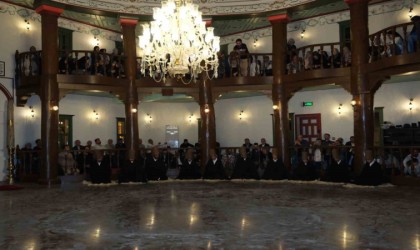400 yıllık Mevlevihanede sema gösterisi