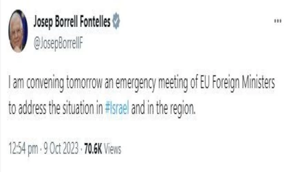 AB, İsrail-Filistin gündemiyle yarın toplanıyor