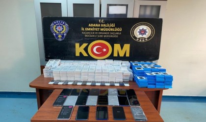 Adanada kaçakçılık operasyonu