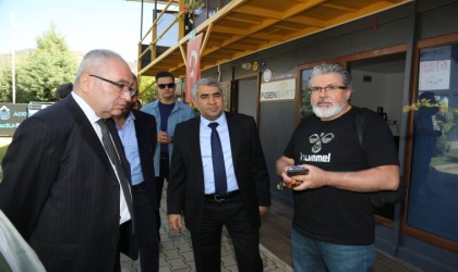 ADÜ Rektörü Kent, Teknokenti ziyaret etti