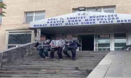 Ağrıda haklarında hapis cezası bulunan firari şahıslar yakalandı