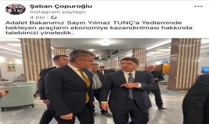 AK Partili Çopuroğlunun talebi gerçekleşiyor