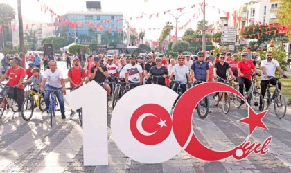 Alanyada 100. Yıl Bisiklet Turu