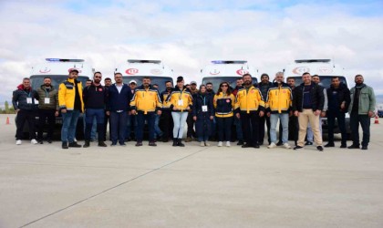 Ambulans sürücülerine ‘Ambulans Sürüş Güvenliği eğitimi