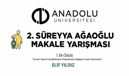 Anadolu Üniversitesi öğrencisi birincilik ödülü ile döndü