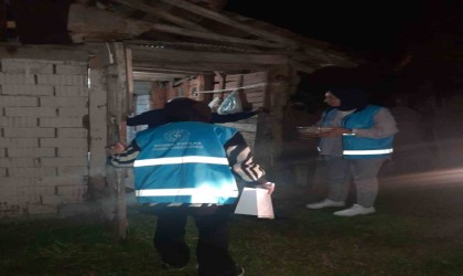 Artan yemekler ihtiyaç sahiplerine ulaştırılıyor