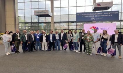 ATB heyetinden, kesme çiçek üretim merkezi Kolombiyaya çıkarma