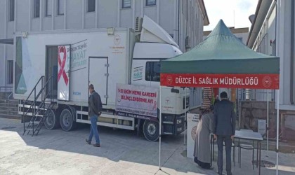 Bahçeşehirde vatandaşlar sağlık taramasından geçti