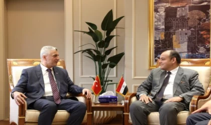 Bakan Bolat, Mısırlı mevkidaşıyla bir araya geldi