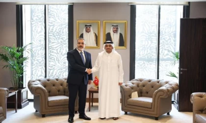 Bakan Fidan, Katarlı mevkidaşı Al Sani ile görüştü