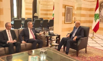 Bakan Fidan, Lübnan Başbakanı Mikati ile görüştü