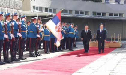 Bakan Güler, Sırbistan Savunma Bakanı Vuçeviç ile görüştü