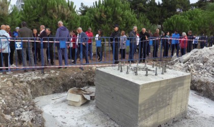 Bandırmada mahalle sakinlerinden ‘baz istasyonu tepkisi