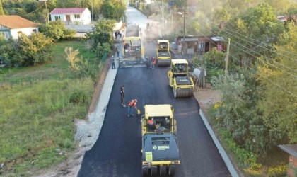 Başiskelede 3 ayrı noktada asfalt çalışması