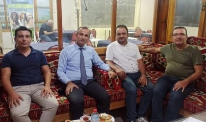 Bayil, Salihlideki avcılarla buluştu