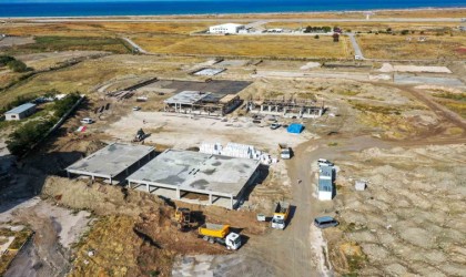 Bölgenin ilk sosyal hizmet kampüsünün inşaatı hızla yükseliyor