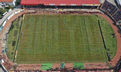 Boluda 29 Ekimde 1923 kişiyle dev gösteri