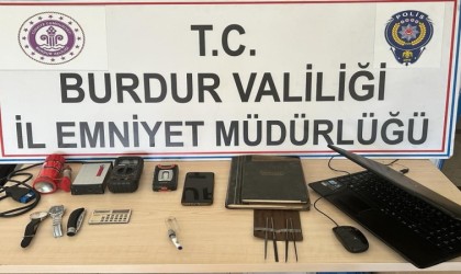 Burdurda hırsızlık yaptığı tespit edilen 1 şahıs tutuklandı