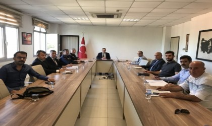 Burhaniyede İlçe Spor Güvenlik Kurulu toplandı