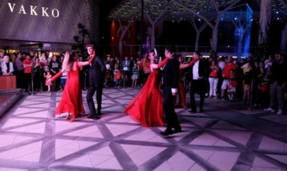 Bursa Downtown’da Cumhuriyet coşkusu yaşandı   