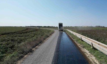 Büyükşehirden Eyyübiye kırsalında sathi asfalt çalışması