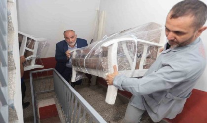 CAMEKte üretilen mobilyalar ihtiyaç sahiplerine ulaştırılıyor