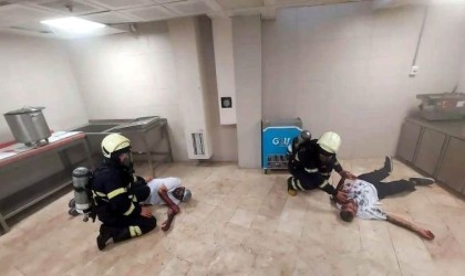 Çarşamba Devlet Hastanesinde afet tatbikatı