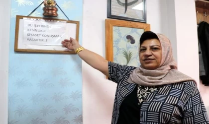 Çay ocağında siyaset konuşma yasağı